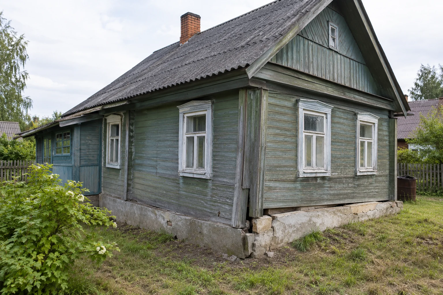 Фундамент требует ремонта